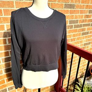 Forever, 21 cropped long sleeve T-shirt. Size medium